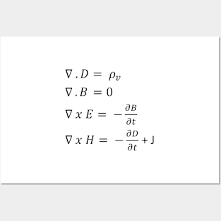 Maxwell's Equations Posters and Art